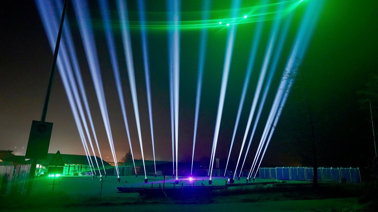 Aurora Drone Light Shows - Drohnen- und Lichtshow am Tonwerk Dorfen